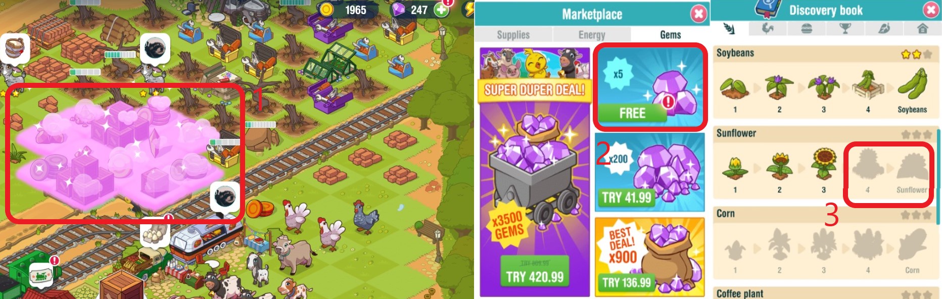 How to Get Gems in Farm Merge Valley? Free